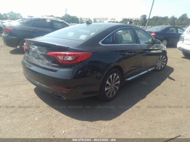 Photo 3 VIN: 5NPE34AF3GH315153 - HYUNDAI SONATA 