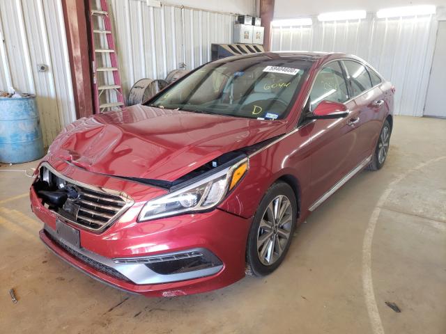 Photo 1 VIN: 5NPE34AF3GH316044 - HYUNDAI SONATA SPO 