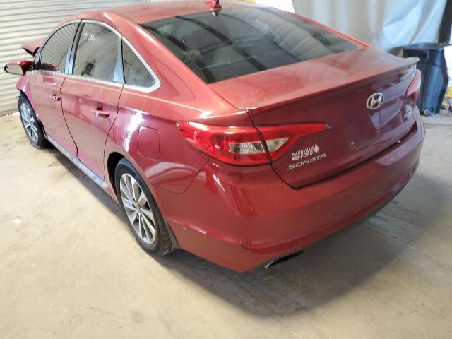 Photo 2 VIN: 5NPE34AF3GH318862 - HYUNDAI SONATA SPO 