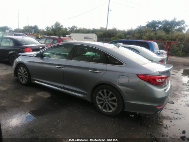 Photo 2 VIN: 5NPE34AF3GH320174 - HYUNDAI SONATA 