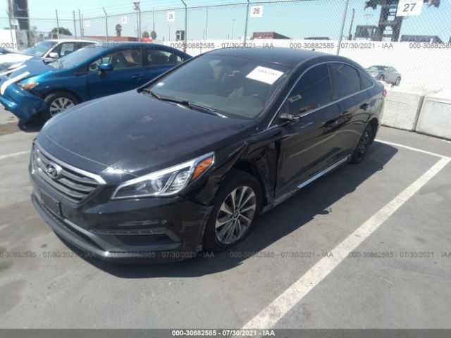 Photo 1 VIN: 5NPE34AF3GH325004 - HYUNDAI SONATA 