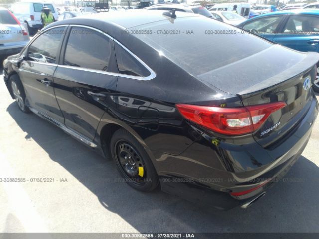 Photo 2 VIN: 5NPE34AF3GH325004 - HYUNDAI SONATA 