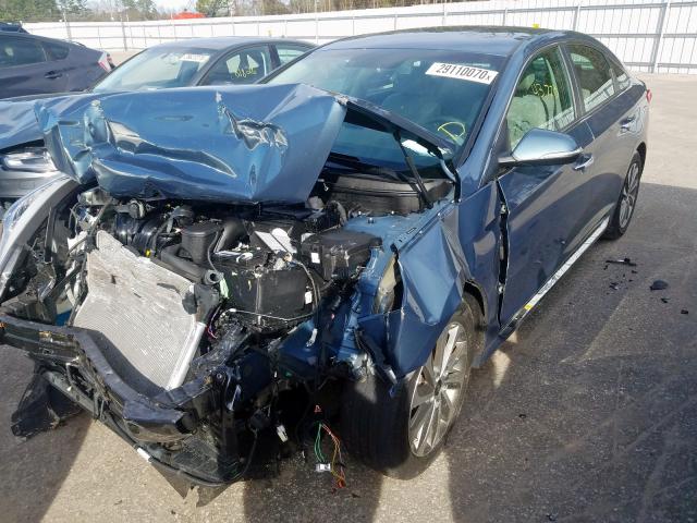 Photo 1 VIN: 5NPE34AF3GH327447 - HYUNDAI SONATA SPO 