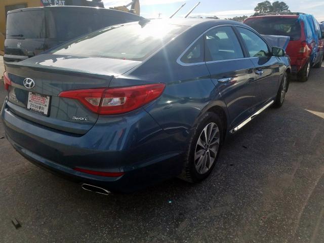 Photo 3 VIN: 5NPE34AF3GH327447 - HYUNDAI SONATA SPO 