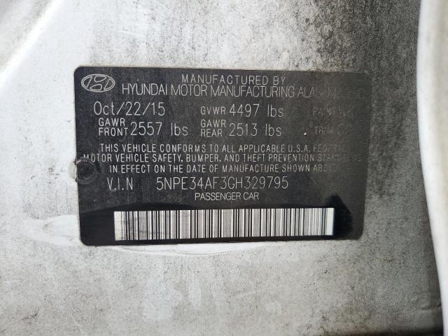 Photo 11 VIN: 5NPE34AF3GH329795 - HYUNDAI SONATA SPO 