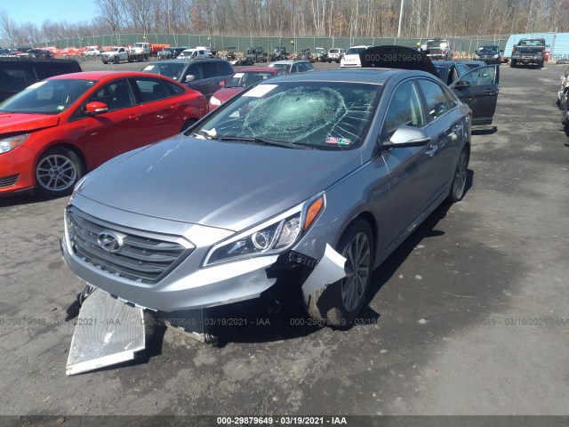 Photo 1 VIN: 5NPE34AF3GH331501 - HYUNDAI SONATA 