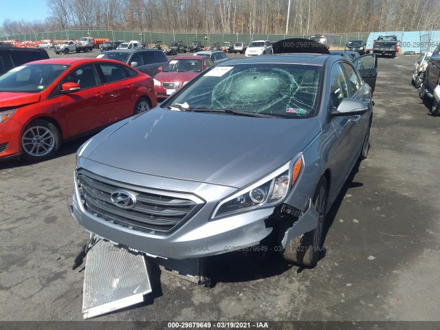 Photo 5 VIN: 5NPE34AF3GH331501 - HYUNDAI SONATA 