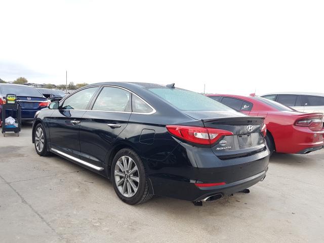 Photo 2 VIN: 5NPE34AF3GH334544 - HYUNDAI SONATA 