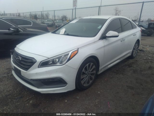 Photo 1 VIN: 5NPE34AF3GH336567 - HYUNDAI SONATA 