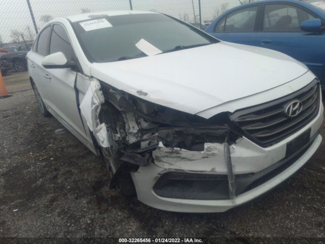 Photo 5 VIN: 5NPE34AF3GH336567 - HYUNDAI SONATA 