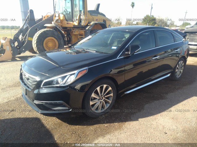 Photo 1 VIN: 5NPE34AF3GH337525 - HYUNDAI SONATA 