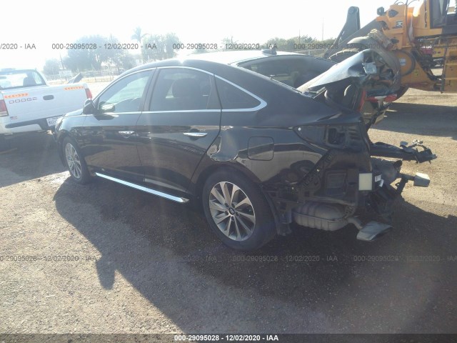 Photo 2 VIN: 5NPE34AF3GH337525 - HYUNDAI SONATA 