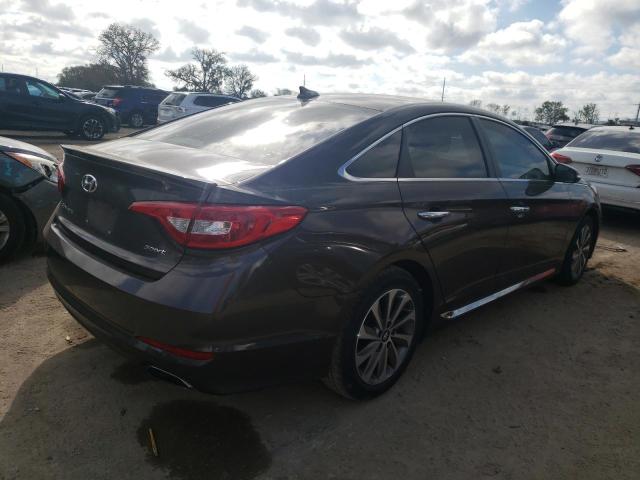 Photo 2 VIN: 5NPE34AF3GH356902 - HYUNDAI SONATA SPO 