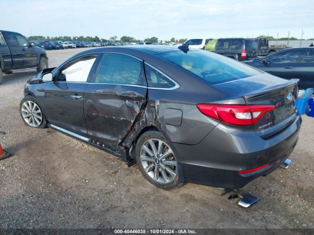 Photo 2 VIN: 5NPE34AF3GH377605 - HYUNDAI SONATA 