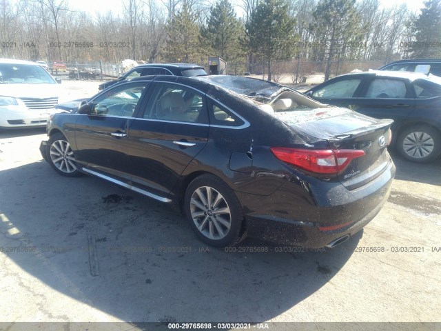 Photo 2 VIN: 5NPE34AF3GH377670 - HYUNDAI SONATA 