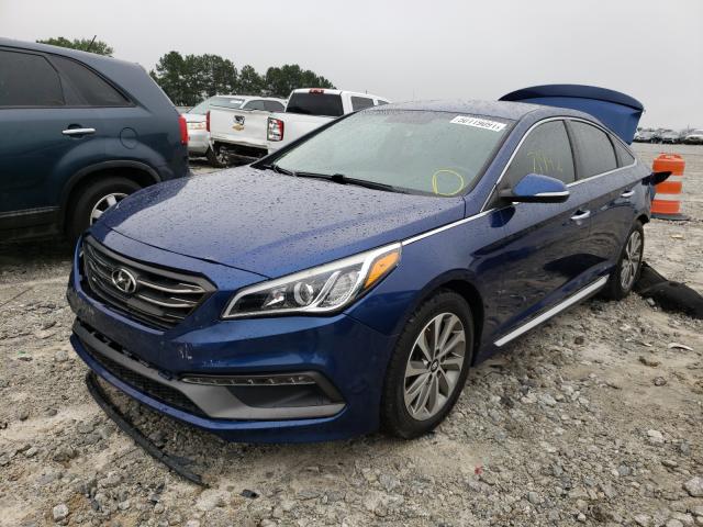 Photo 1 VIN: 5NPE34AF3GH381153 - HYUNDAI SONATA SPO 