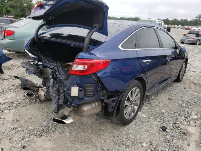 Photo 3 VIN: 5NPE34AF3GH381153 - HYUNDAI SONATA SPO 