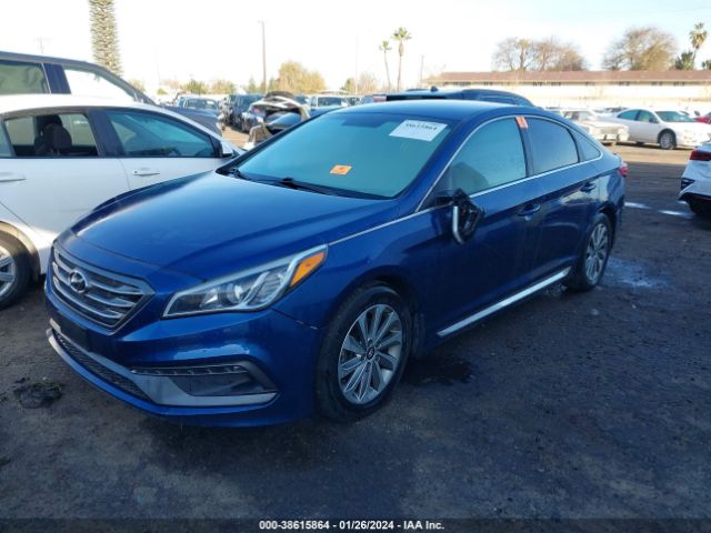 Photo 1 VIN: 5NPE34AF3GH383209 - HYUNDAI SONATA 