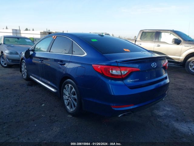 Photo 2 VIN: 5NPE34AF3GH383209 - HYUNDAI SONATA 