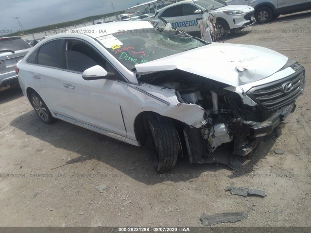 Photo 0 VIN: 5NPE34AF3GH390614 - HYUNDAI SONATA 