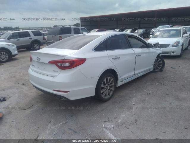 Photo 3 VIN: 5NPE34AF3GH390614 - HYUNDAI SONATA 