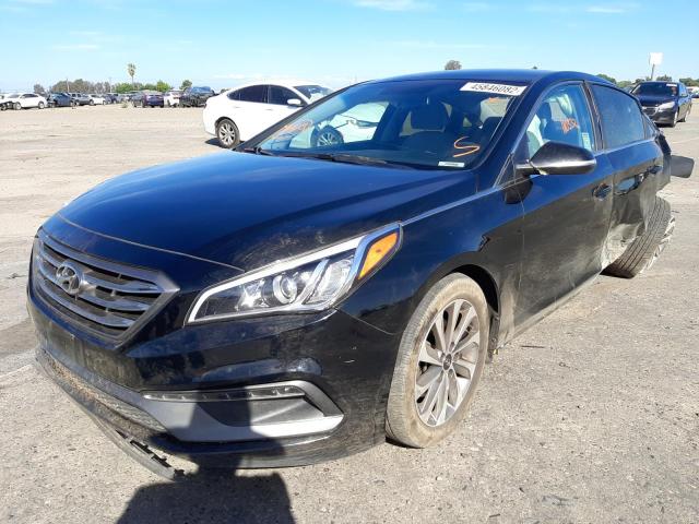 Photo 1 VIN: 5NPE34AF3GH399684 - HYUNDAI SONATA SPO 