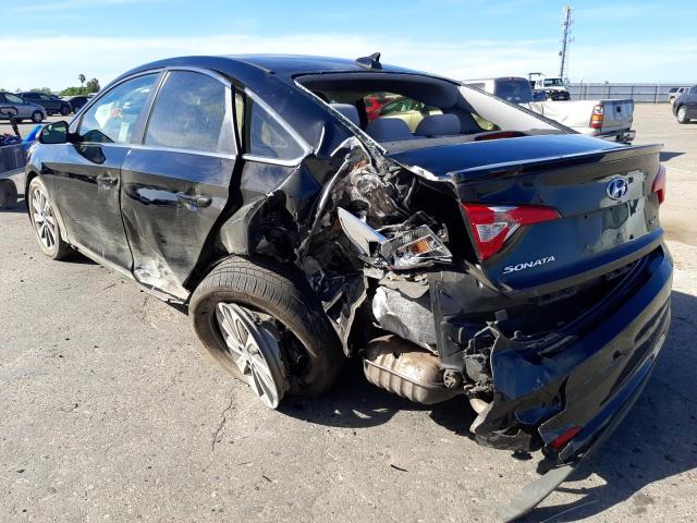 Photo 2 VIN: 5NPE34AF3GH399684 - HYUNDAI SONATA SPO 