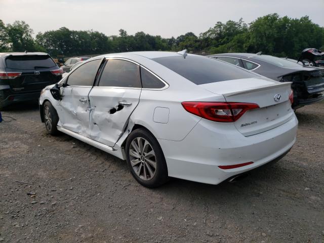 Photo 2 VIN: 5NPE34AF3GH401014 - HYUNDAI SONATA SPO 