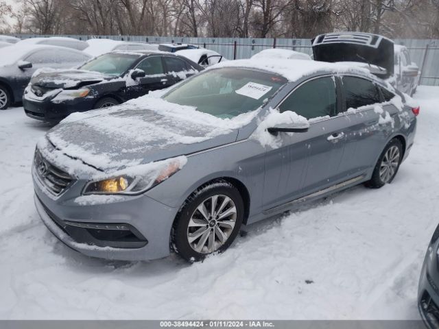 Photo 1 VIN: 5NPE34AF3GH407895 - HYUNDAI SONATA 