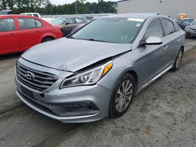 Photo 1 VIN: 5NPE34AF3GH410117 - HYUNDAI SONATA 