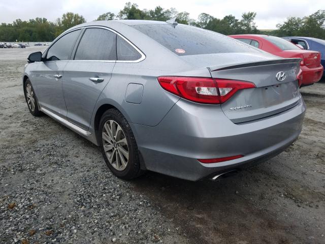 Photo 2 VIN: 5NPE34AF3GH410117 - HYUNDAI SONATA 