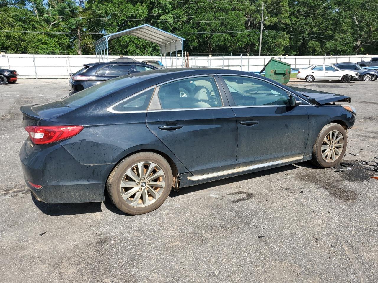 Photo 2 VIN: 5NPE34AF3GH413695 - HYUNDAI SONATA 