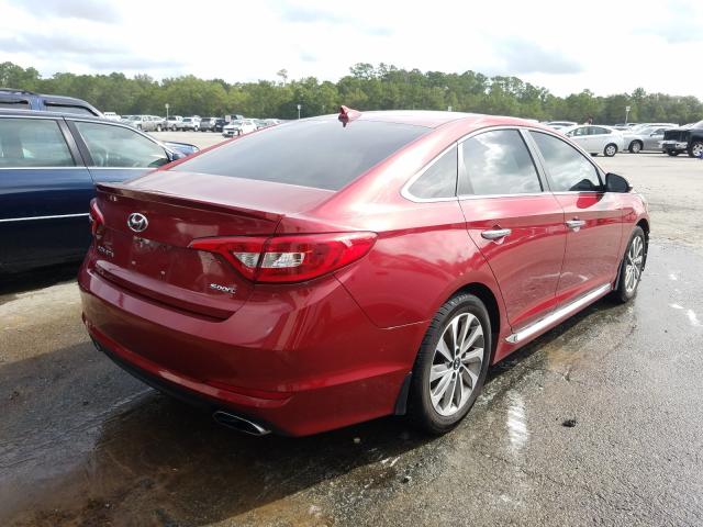 Photo 3 VIN: 5NPE34AF3GH415978 - HYUNDAI SONATA SPO 