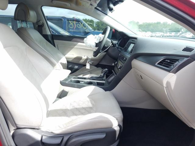 Photo 4 VIN: 5NPE34AF3GH415978 - HYUNDAI SONATA SPO 