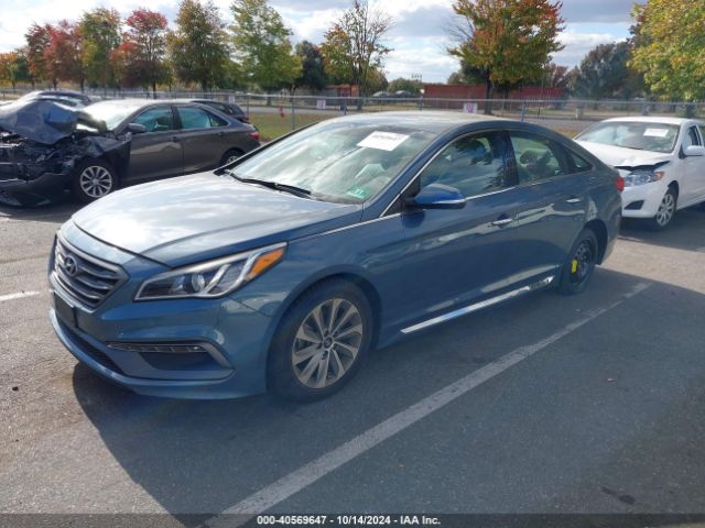 Photo 1 VIN: 5NPE34AF3GH421067 - HYUNDAI SONATA 