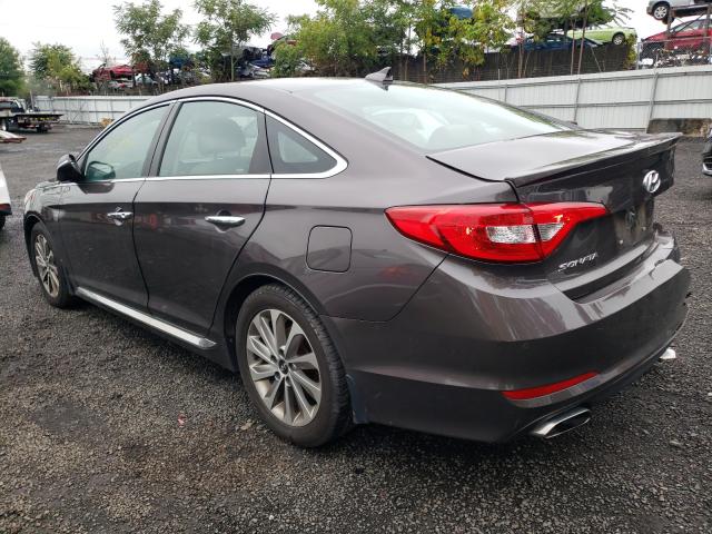 Photo 2 VIN: 5NPE34AF3GH421246 - HYUNDAI SONATA SPO 