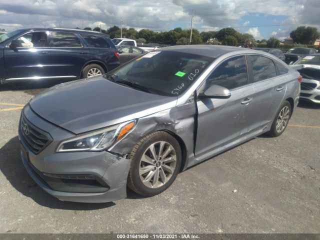 Photo 1 VIN: 5NPE34AF3GH425460 - HYUNDAI SONATA 