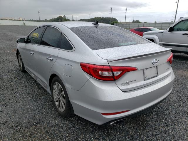 Photo 2 VIN: 5NPE34AF3GH427077 - HYUNDAI SONATA SPO 