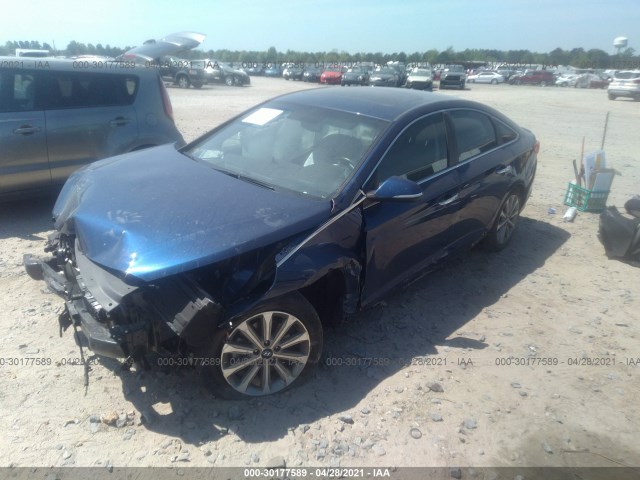 Photo 1 VIN: 5NPE34AF3GH431095 - HYUNDAI SONATA 