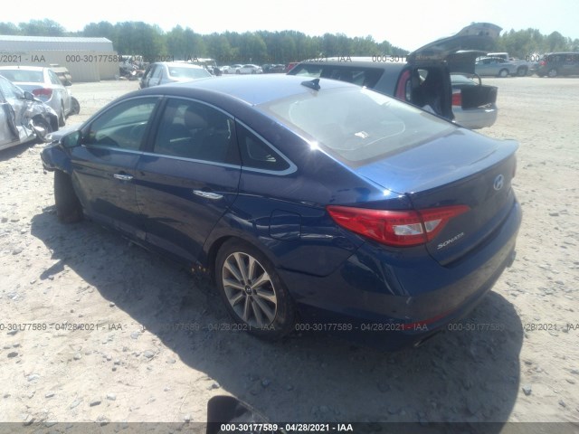 Photo 2 VIN: 5NPE34AF3GH431095 - HYUNDAI SONATA 