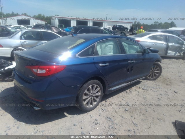 Photo 3 VIN: 5NPE34AF3GH431095 - HYUNDAI SONATA 