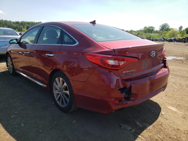 Photo 2 VIN: 5NPE34AF3GH431453 - HYUNDAI SONATA SPO 