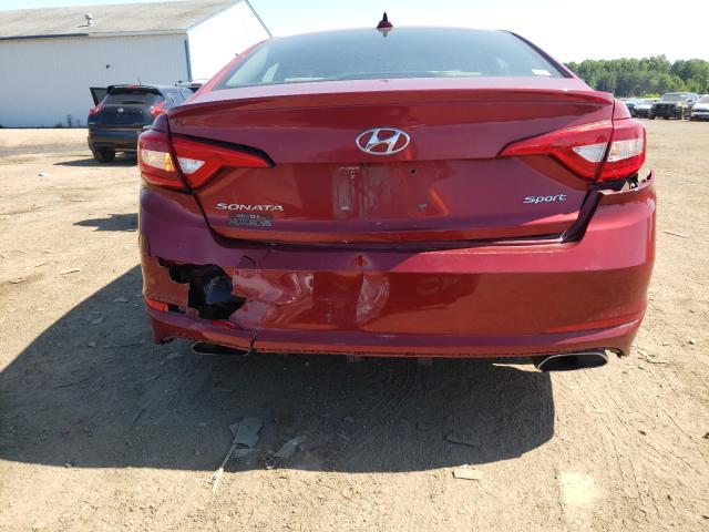 Photo 8 VIN: 5NPE34AF3GH431453 - HYUNDAI SONATA SPO 