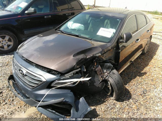 Photo 1 VIN: 5NPE34AF3GH432280 - HYUNDAI SONATA 