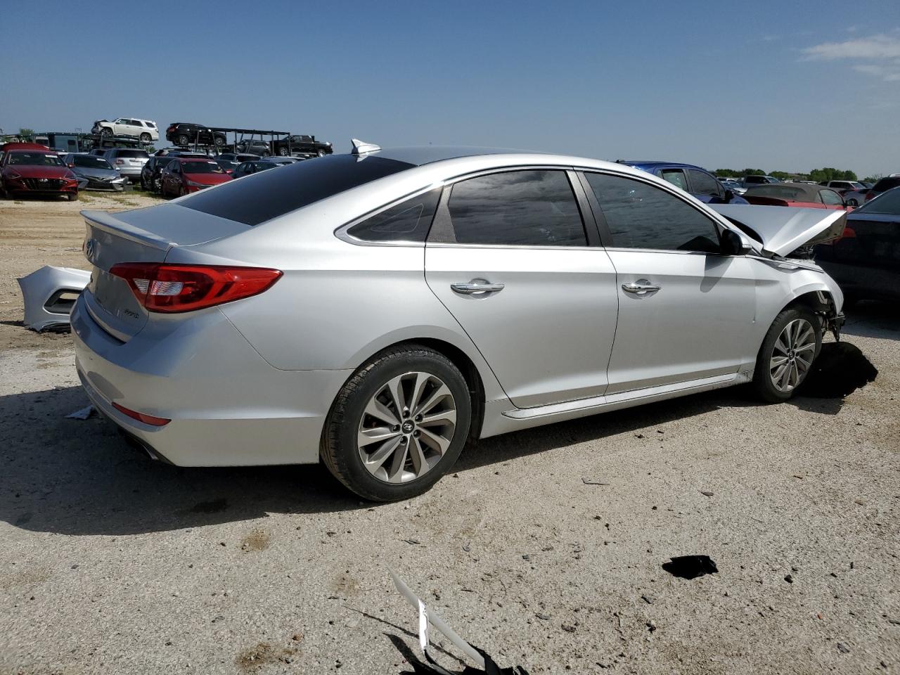 Photo 2 VIN: 5NPE34AF3GH434157 - HYUNDAI SONATA 