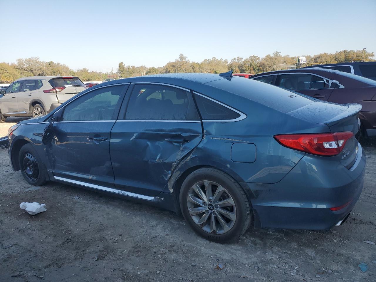 Photo 1 VIN: 5NPE34AF3HH449193 - HYUNDAI SONATA 