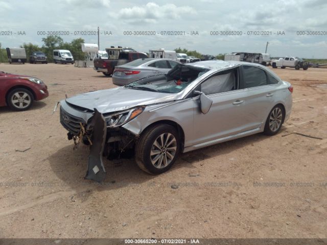 Photo 1 VIN: 5NPE34AF3HH451705 - HYUNDAI SONATA 