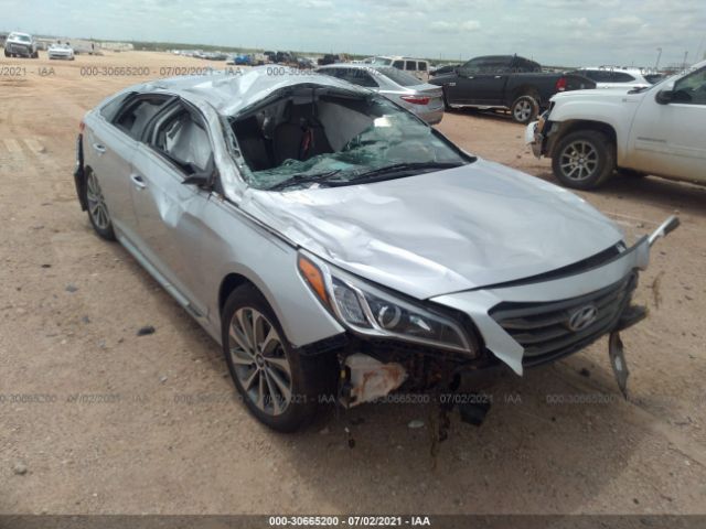 Photo 5 VIN: 5NPE34AF3HH451705 - HYUNDAI SONATA 