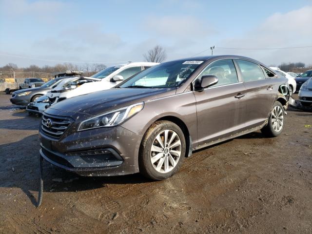 Photo 1 VIN: 5NPE34AF3HH452613 - HYUNDAI SONATA SPO 