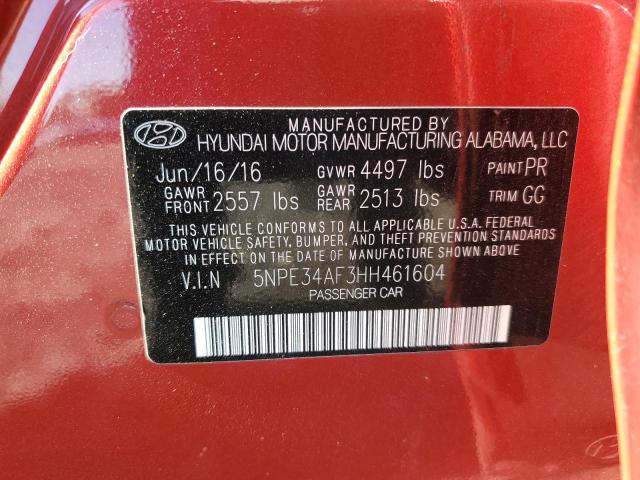 Photo 11 VIN: 5NPE34AF3HH461604 - HYUNDAI SONATA SPO 